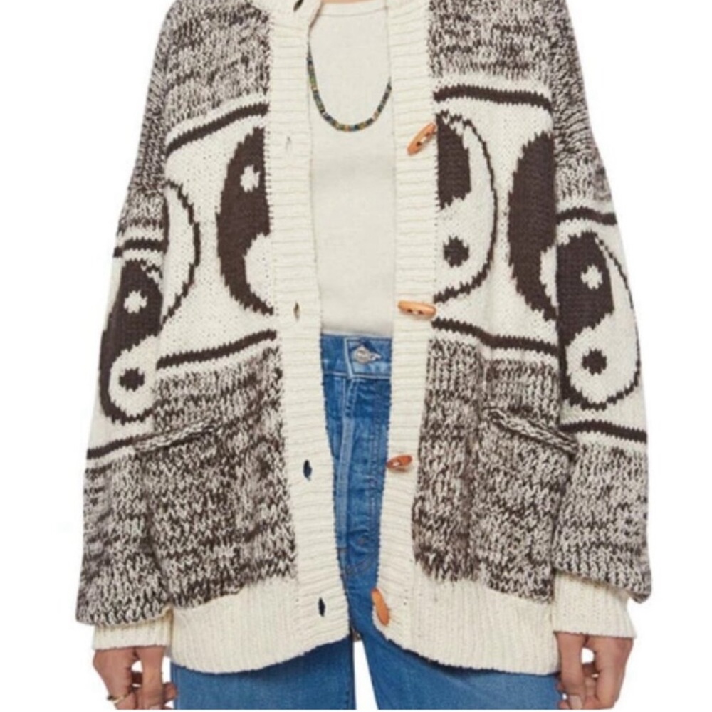 NWT MOTHER The Long Drop Cardigan